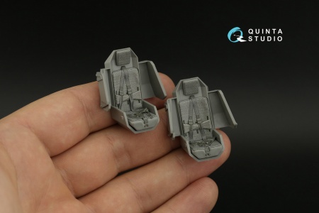 QD35099 3D Декаль интерьера кабины AH-64E (Takom)