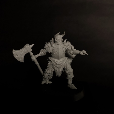 BCK-WG-016 Темник Скверны | Игровая миниатюра 32 мм Blood Carrot Knights