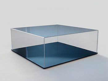 AM72508 Бокс для модели на черном глянце 660х355х176мм (Не для свободной продажи)