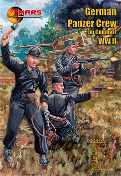32035MR Набор фигур German Panzer Crew in Combat WWII