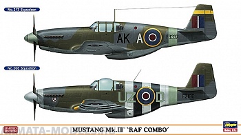 01985 Самолет MUSTANG Mk.III RAF COMBO (Two kits in the box)