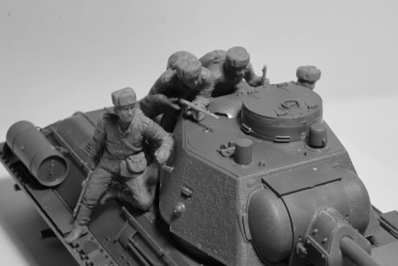 Набор фигурок 35640 Фигуры, Советский танковый десант (1943-1945 г.) ICM Набор фигурок 35640 Фигуры, Советский танковый десант (1943-1945 г.) ICM