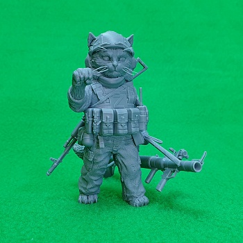 6046 фигурка "Кошачий спецназ: Семён" масштаб 1:12