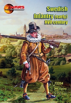 72094MR Фигуры Swedish Infantry 1/72