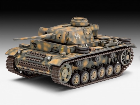 03251 Немецкий средний танк PzKpfw III Ausf. L времён Второй мировой войны Revell