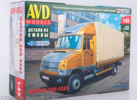 1624AVD ЗИЛ 4362 фургон AVD Models