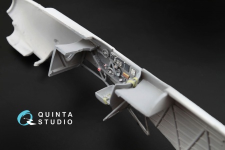 QD48004Pro 3D Декаль интерьера кабины Як-1Б (для модели Моделсвит)