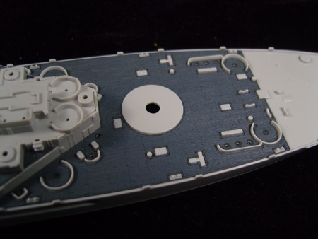 AW20021 Деревянная палуба для USS Massachusetts BB-59