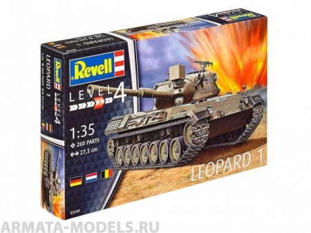 03240 Боевой танк ФРГ Леопард 1 Revell