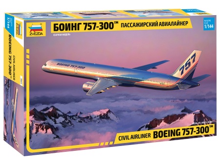 7041 Пассажирский авиалайнер Боинг 757-300 Звезда