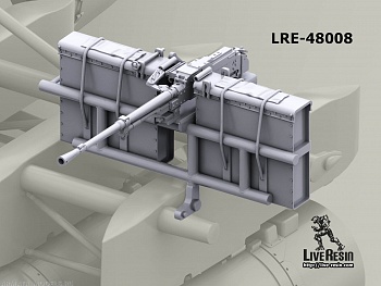 LRE48008 Самодельная внешняя установка пулемета ПКТ. Война в Афганистане