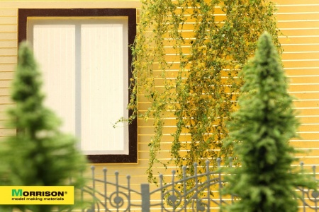 140cvn003 Цветочные вьюны для диорамы. Жёлтые.