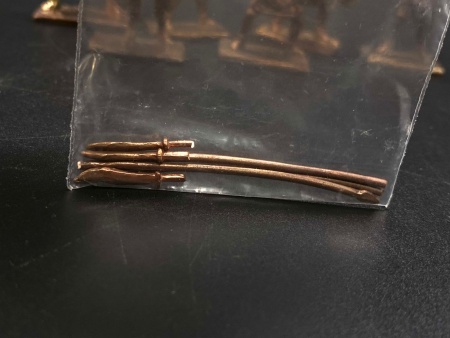 4109/БТБ Солдатики, пешие иберийцы (испанцы), 40 мм, бронза Три Богатыря