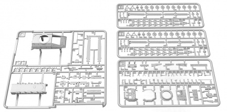 2001FH Сборная модель FV107 Scimitar Mark 2 Fore Hobby