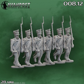 008.12АП Русская тяжёлая пехота: мушкетерская рота