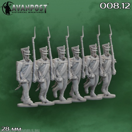 008.12АП Русская тяжёлая пехота: мушкетерская рота Аванпост