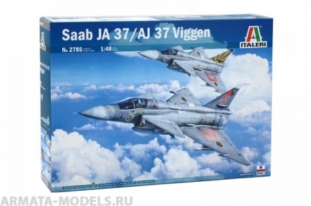 2785ИТ Истребитель Сааб A 37/AJ 37 Вигген Italeri