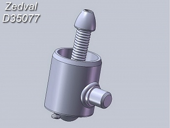 D35077 Антенный ввод для радиостанции 71-ТК с бронировкой (для Т-34)