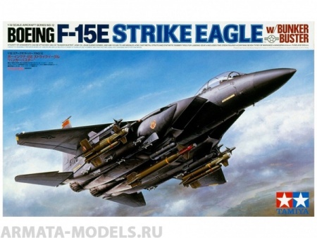 60312 BOEING F-15E Strike Eagle w/Bunker Buster Tamiya
