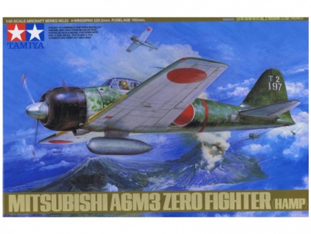 61025T A6M3 Type 32 Zero Fighter (HAMP) 7 фигур Tamiya