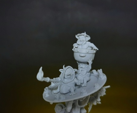 BCK-WG-012 Культист Скверны | Игровая миниатюра 32 мм Blood Carrot Knights