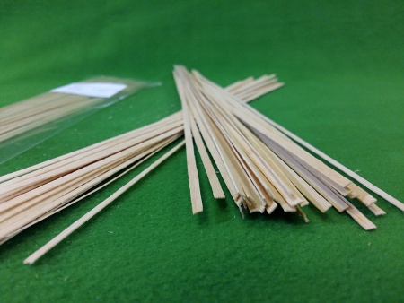 5112 рейки 0,6х3 - длина 300 мм - ольха - 50 шт