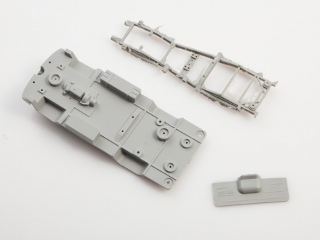 1537AVD Сборная модель Вахтовый автомобиль УАЗ-17144 AVD Models