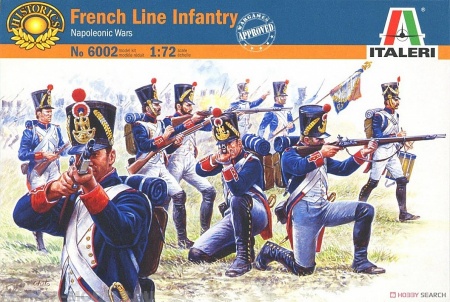6002ИТ Солдатики FRENCH LINE INFANTRY (1815) Italeri