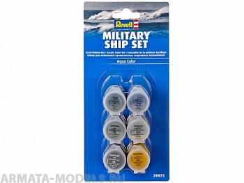 39073 Акриловые краски для военного корабля