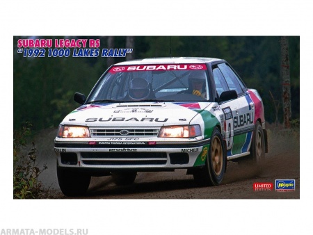 20577-Автомобиль SUBARU LEGACY RS 1992 Hasegawa