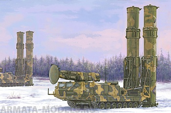 09518P S-300V SAM System 9A82 TELAR 9M82 GIAN
