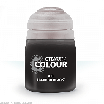 28-15GW Краска Эйр: абаддон чёрный (24мл)(AIR: ABADDON BLACK (24ML)) 28-15GW Краска Эйр: абаддон чёрный (24мл)(AIR: ABADDON BLACK (24ML))
