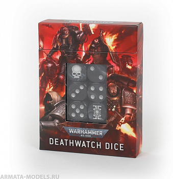39-26GW Набор Кубиков Караул Смерти (Deathwatch Dice)