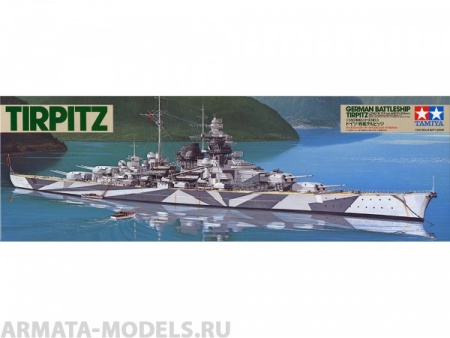 78015T Линкор Tирпиц Tamiya