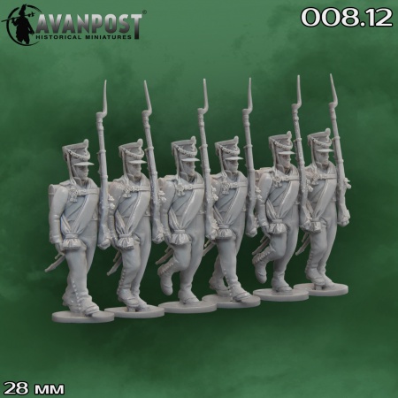 008.12АП Русская тяжёлая пехота: мушкетерская рота Аванпост