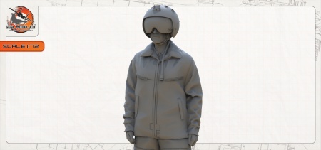 smk72045 летчик вкс РФ Seal Model Kit