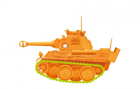 WWP-007 German Medium Tank PzKpfw V Panther Meng