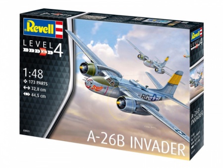 03921 Бомбардировщик A-26B Invader Revell