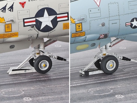 61122T Самолет  F-14A (Late) Launch Set Tamiya