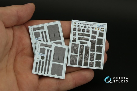 QD35099 3D Декаль интерьера кабины AH-64E (Takom)