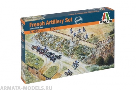 6031ИТ Солдатики French Artillery Set (Napoleonic Wars) Italeri