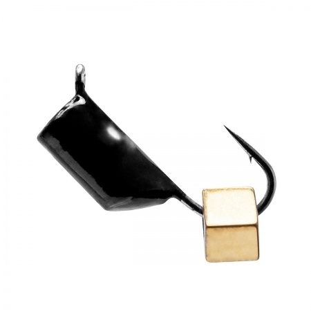 Мормышка вольф. Гвоздекубик 0,6г гвоздик d2 золото (10шт/уп) Premier Fishing