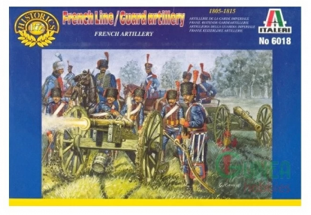 6018ИТ Солдатики FRENCH LINE/GUARD ARTILLERY Italeri