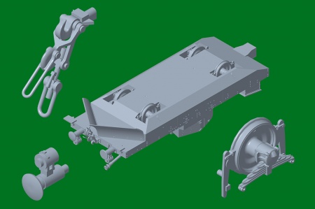 82954HB Сборная модель Немецкая бронеплатфома German Panzerjagerwagen Vol.1 Hobby Boss