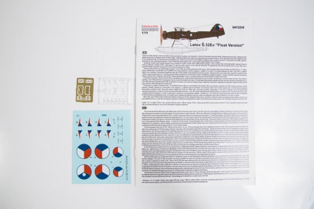 SH72330 Letov S.328v Czechoslovak Floatplane Special Hobby