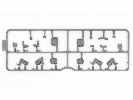 35711 Фигуры, Германский пулеметный расчет І МВ ICM