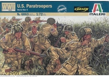 6063ИТ Солдатики U.S.Paratroopers