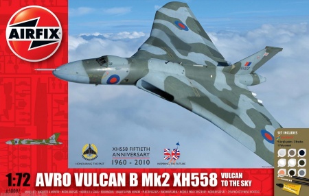 A50097 Самолет Avro Vulcan B Mk2 XH558: Vulcan Airfix
