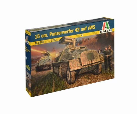 6562ИТ Бронеавтомобиль 15 cm Panzerwerfer 42 auf Schwerer We Italeri