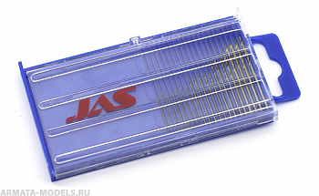 4280J Мини-сверла, HSS М35, нитрид-титановое покрытие, d 0,3 - 1,6 мм, набор, 20 шт.